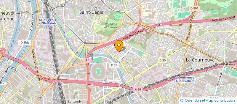localisation de l'entreprise DEBARR'AS à SAINT-DENIS