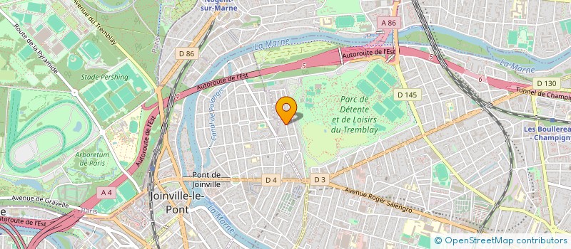 localisation de l'entreprise DEBARRAS & NETTOYAGE à CHAMPIGNY-SUR-MARNE