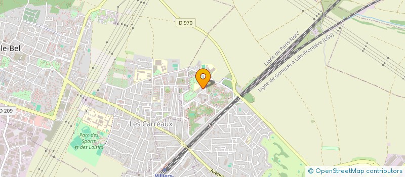 localisation de l'entreprise DEBARRAS NETTOYAGE AO à GONESSE