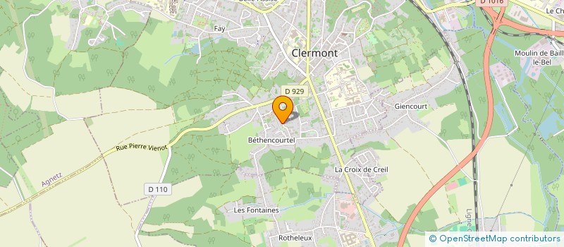 localisation de l'entreprise DEBARRAS PICARDIE  BALAGNY-SUR-THERAIN