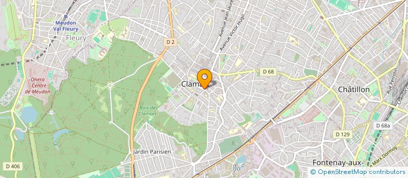 localisation de l'entreprise DEBARRAS PROTECTION MULTI-SERVICES DPM à CLAMART