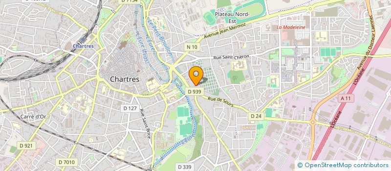 localisation de l'entreprise DEBARRAS RAPIDE à CHARTRES