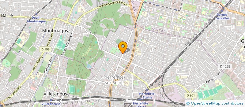 localisation de l'entreprise DEBARRAS SERVICE CLEAN  PIERREFITTE-SUR-SEINE