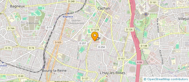 localisation de l'entreprise DEBARRASSE PRESQUE TOUT  CACHAN