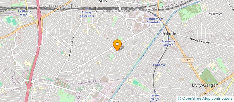 localisation de l'entreprise DEBARRASSEURS GREEN à AULNAY-SOUS-BOIS