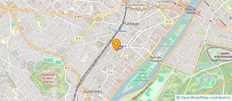 localisation de l'entreprise DEBAS AE à SURESNES