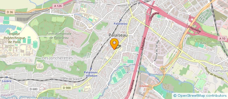localisation de l'entreprise DEBASDIS à PALAISEAU