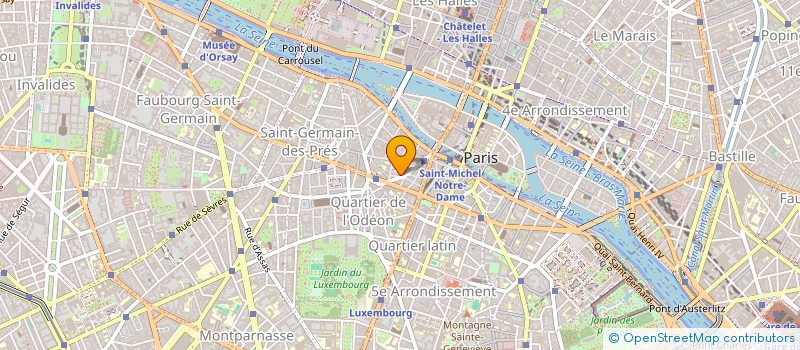 localisation de l'entreprise DEBATTRE EN SORBONNE  PARIS