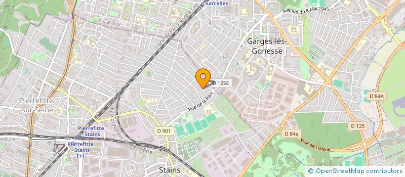 localisation de l'entreprise DEBBAB ET FILS à STAINS