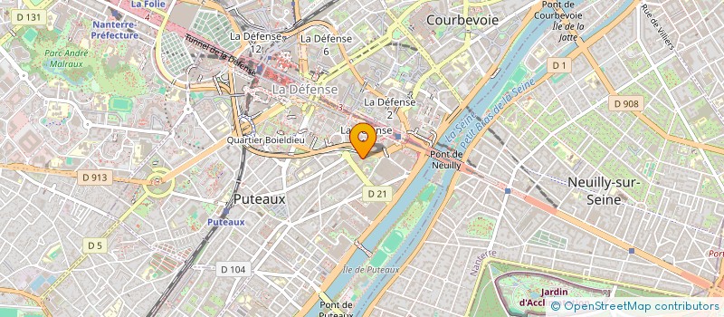 localisation de l'entreprise DEBBAGHI-HAKEEM  PUTEAUX