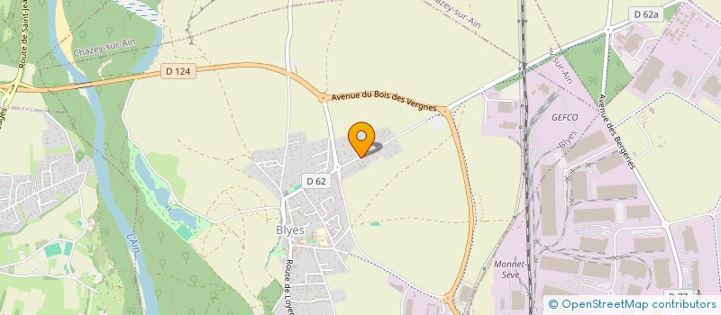 localisation de l'entreprise DEBC LMNP  BLYES