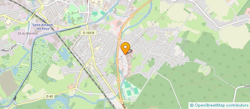 localisation de l'entreprise DEBCO  SAINT-AMAND-LES-EAUX