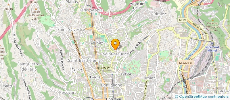 localisation de l'entreprise DEBEALE à NICE