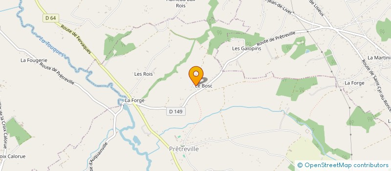 localisation de l'entreprise DEBEHIEURS  PRETREVILLE