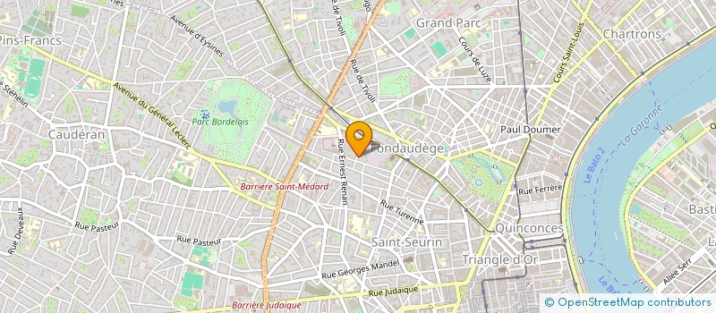 localisation de l'entreprise DEBELLEIX AND CO  BORDEAUX