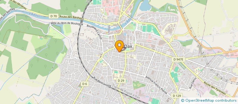 localisation de l'entreprise DEBELS ID  DAX