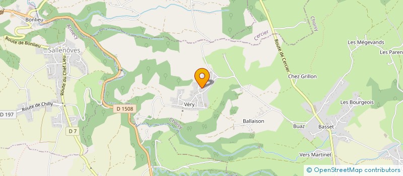 localisation de l'entreprise DEBERNARDI-TRANSPORTS  CHOISY