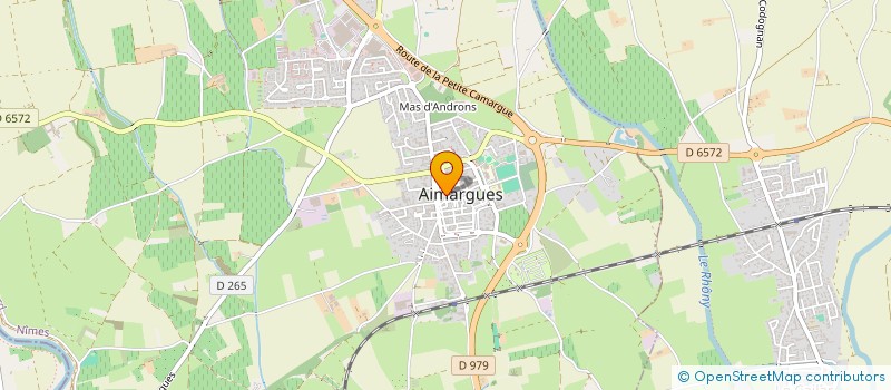 localisation de l'entreprise DEBERSO  AIMARGUES