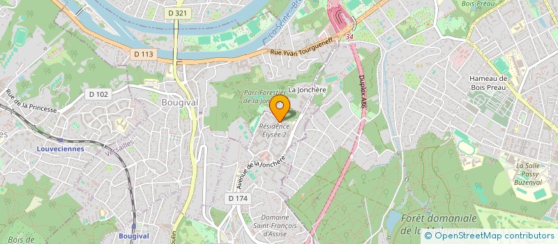 localisation de l'entreprise DEBET CONSULTING  LA CELLE-SAINT-CLOUD