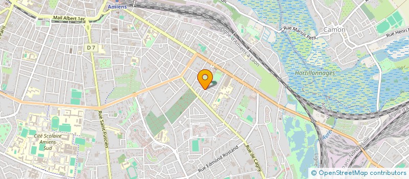 localisation de l'entreprise DEBEVERE  AMIENS