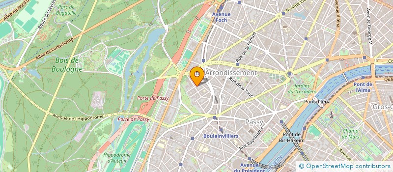 localisation de l'entreprise DEBEX  PARIS