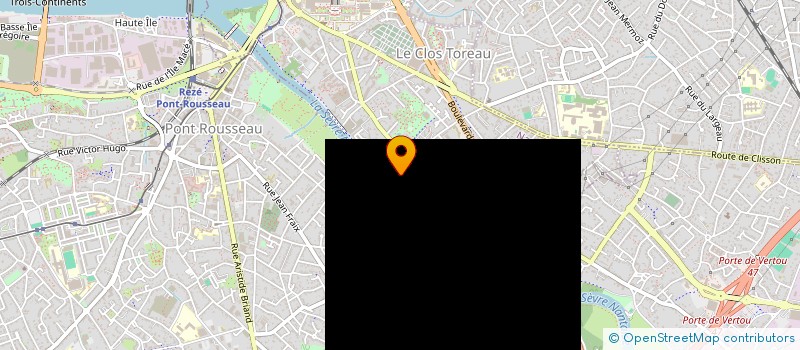localisation de l'entreprise DEBIOSSAC  NANTES