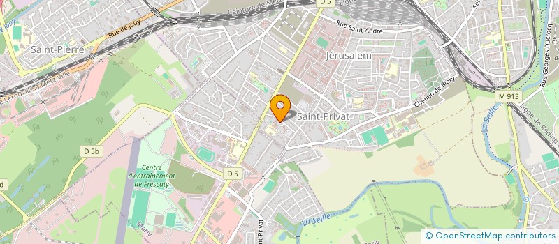 localisation de l'entreprise DEBIZE IMPORT à MONTIGNY-LES-METZ