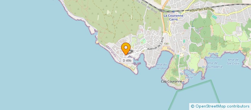 localisation de l'entreprise DEBLAIS REMBLAIS TERRASSEMENTS à MARTIGUES