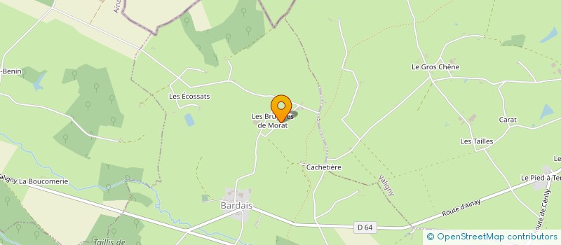 localisation de l'entreprise DEBLAISE MECANIQUE AGRICOLE  ISLE-ET-BARDAIS