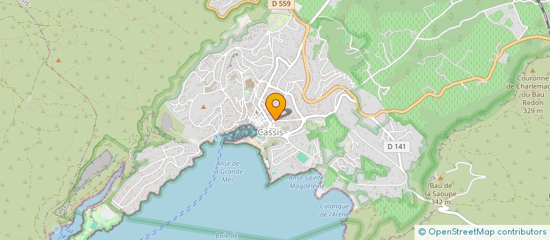 localisation de l'entreprise DEBLEVID-ROIRON INDIVISION à CASSIS