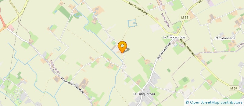 localisation de l'entreprise DEBLONDE GROUPE  FRELINGHIEN