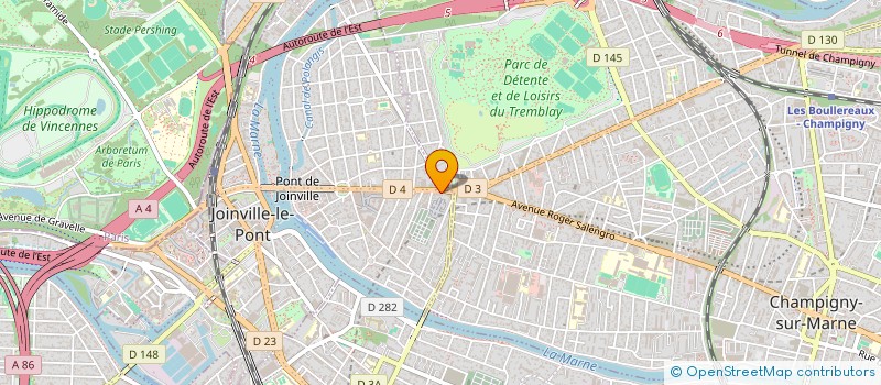 localisation de l'entreprise DEBOB LEJOINT à JOINVILLE-LE-PONT