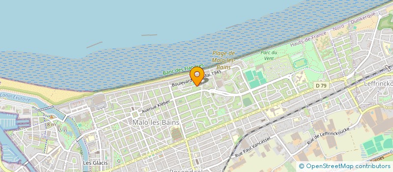 localisation de l'entreprise DEBOES ISOLA VICTORIA à DUNKERQUE