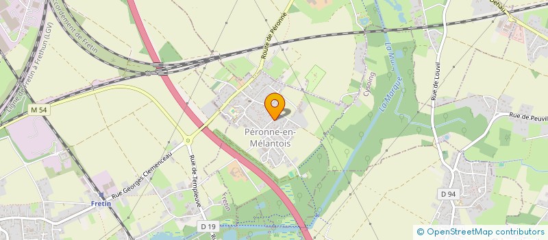 localisation de l'entreprise DEBOLDING à PERONNE-EN-MELANTOIS