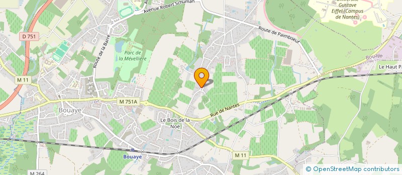 localisation de l'entreprise DEBOMA à BOUAYE