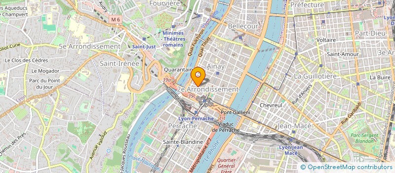 localisation de l'entreprise DEBONIX FRANCE à LYON