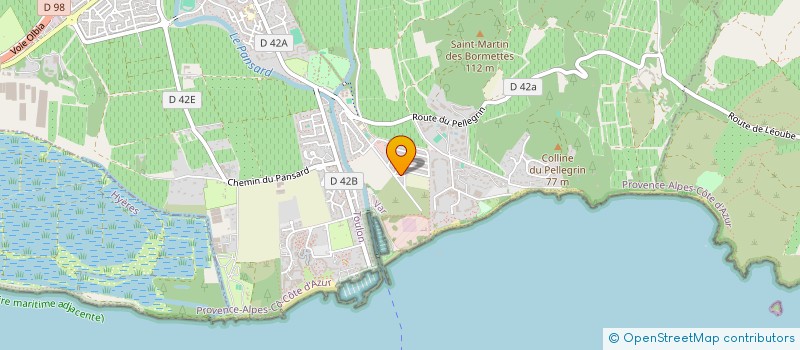 localisation de l'entreprise DEBONO  LA LONDE-LES-MAURES