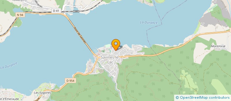 localisation de l'entreprise DEBOPOLO  SAVINES-LE-LAC