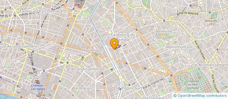 localisation de l'entreprise DEBORAH  PARIS