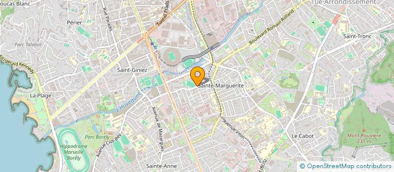 localisation de l'entreprise DEBORAH  MARSEILLE