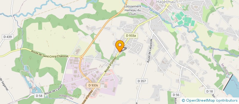 localisation de l'entreprise DEBORAH INVESTISSEMENTS  HAGETMAU