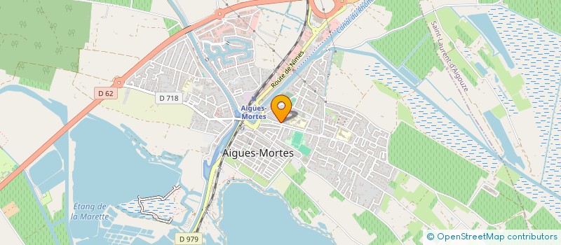 localisation de l'entreprise DEBORAH LAUGIER  AIGUES-MORTES