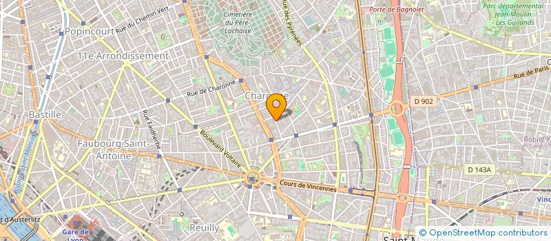 localisation de l'entreprise DEBORAH MODE  PARIS