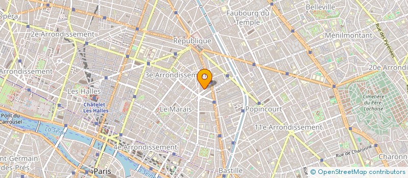 localisation de l'entreprise DEBORAH STYLE  PARIS