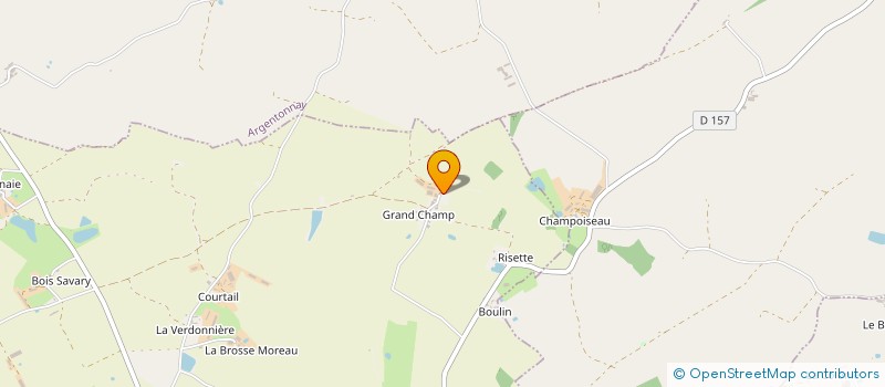 localisation de l'entreprise DEBORDE  BRESSUIRE