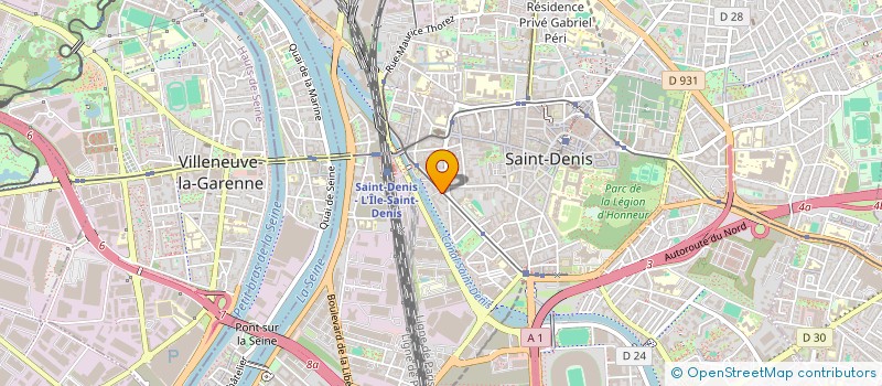 localisation de l'entreprise DEBORDE MOI  SAINT-DENIS