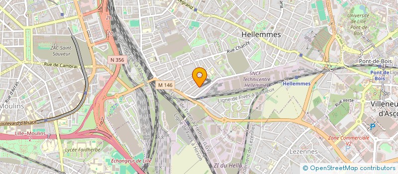 localisation de l'entreprise DEBORDEMENTS à LILLE