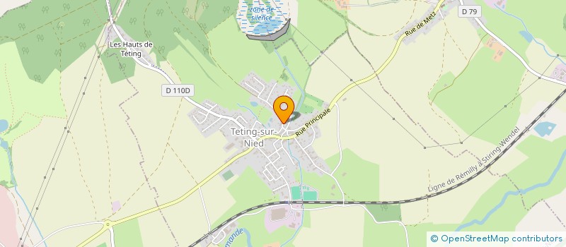 localisation de l'entreprise DEBORO  TETING-SUR-NIED