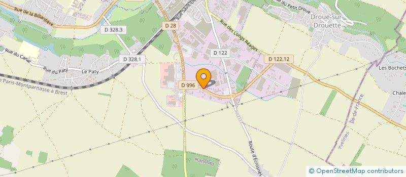 localisation de l'entreprise DEBOSSCARS à EPERNON