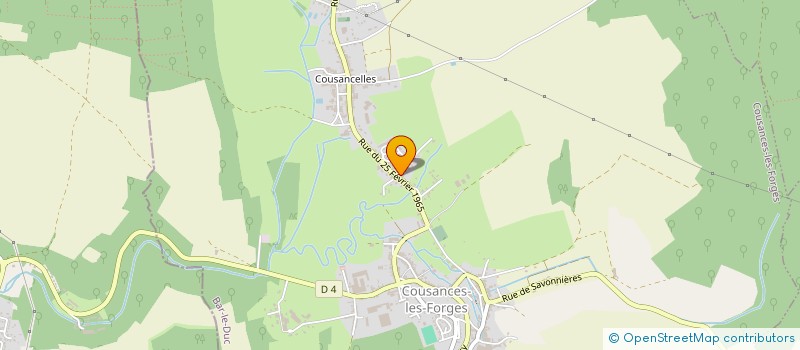localisation de l'entreprise DEBOTPNEUS à RACHECOURT-SUR-MARNE